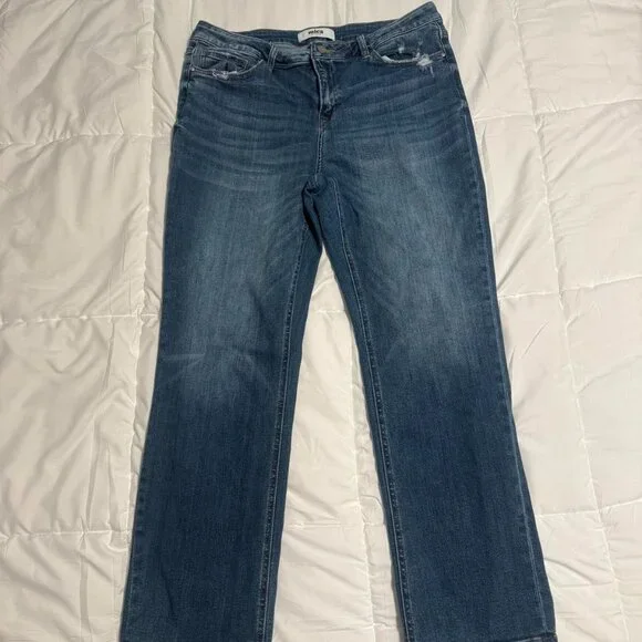 MICA High Rise Straight Jeans 32 - Picture 2 of 12